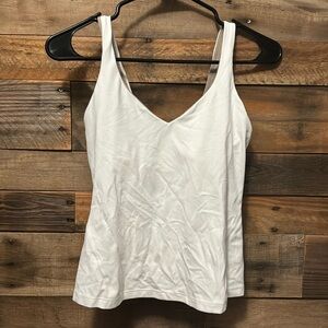 Lululemon white align tank top size 6